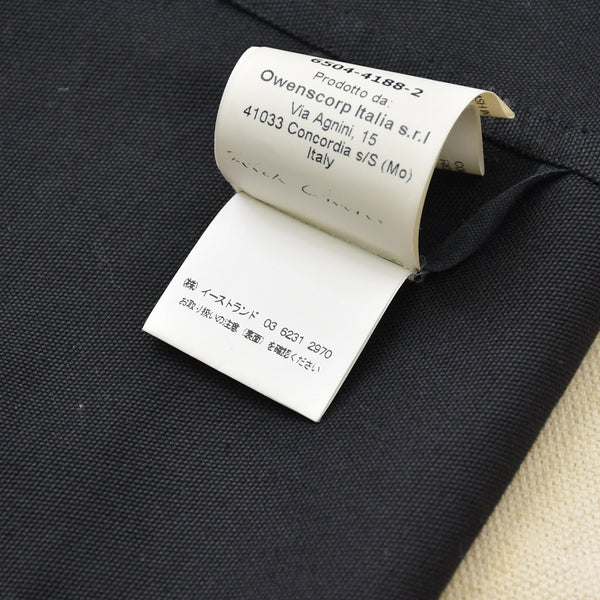 極美品 Rick Owens リックオウエンス ベスト ワンピース バイカラー ベージュ ブラック シルバー金具 サイズM 中古 4a008166