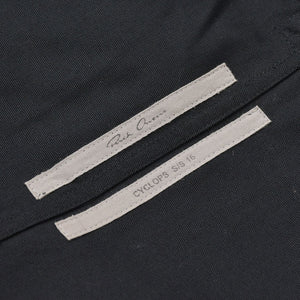 極美品 Rick Owens リックオウエンス ベスト ワンピース バイカラー ベージュ ブラック シルバー金具 サイズM 中古 4a008166