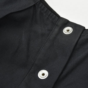 極美品 Rick Owens リックオウエンス ベスト ワンピース バイカラー ベージュ ブラック シルバー金具 サイズM 中古 4a008166