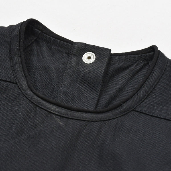 極美品 Rick Owens リックオウエンス ベスト ワンピース バイカラー ベージュ ブラック シルバー金具 サイズM 中古 4a008166