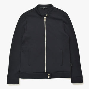 極美品 GUCCI グッチ キルティングシングル ライダース風 スタンドカラージャケット 355490 X6409 Mサイズ トムフォード期 シルバー金具 中古 4a008308