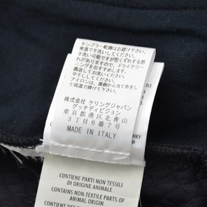 極美品 GUCCI グッチ キルティングシングル ライダース風 スタンドカラージャケット 355490 X6409 Mサイズ トムフォード期 シルバー金具 中古 4a008308