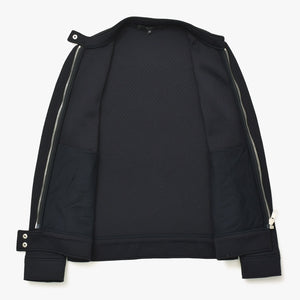 極美品 GUCCI グッチ キルティングシングル ライダース風 スタンドカラージャケット 355490 X6409 Mサイズ トムフォード期 シルバー金具 中古 4a008308
