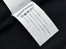 画像をギャラリービューアに読み込む, 新品同様 CHROME HEARTS クロムハーツ クロスパッチ ニットキャップ ビーニー カシミヤ レザー ブルー ブラック ONE SIZE 中古 4b008315