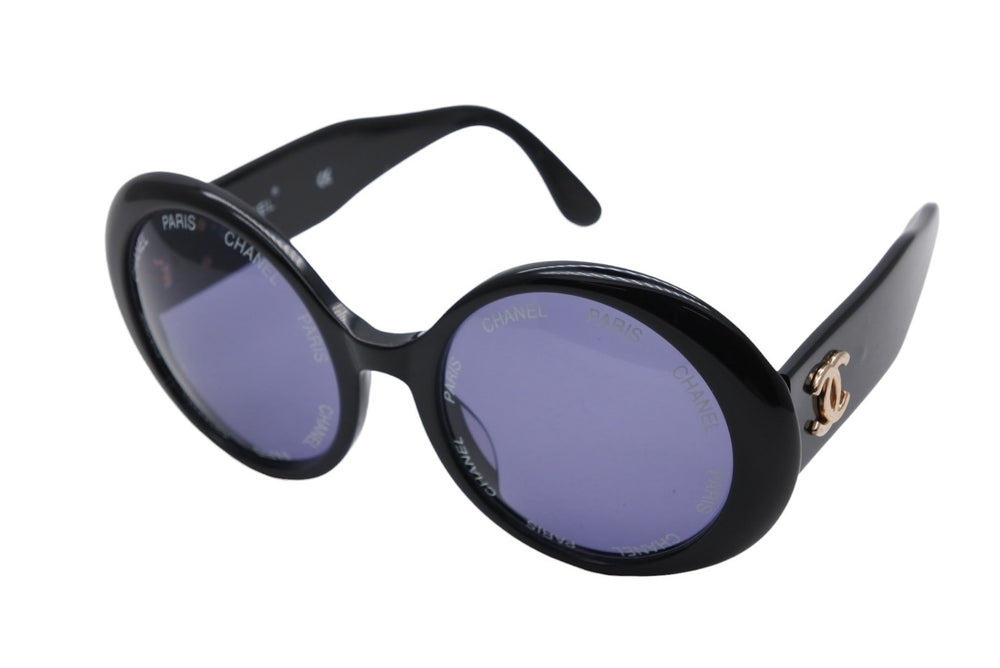 CHANEL シャネル CHANEl PARIS サングラス アイウェア 01949 94305 ココマーク ブラック ヴィンテージ 美品 中古 61879