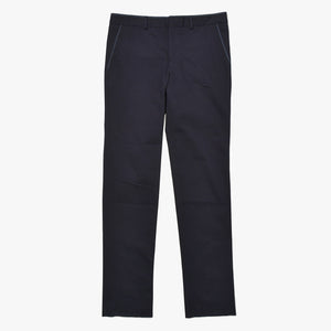 新品同様品 HERMES エルメス パンツ ボトムス ブラック ネイビー コットン サイズ42 イタリア製 中古 4a008405