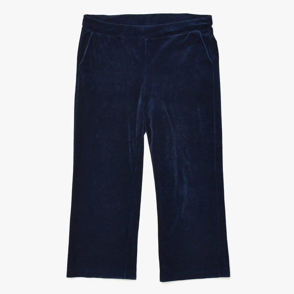 RALPH LAUREN ラルフローレン ベロアパンツ パンツ ネイビー 紺 サイズL 美品 中古 4a008430
