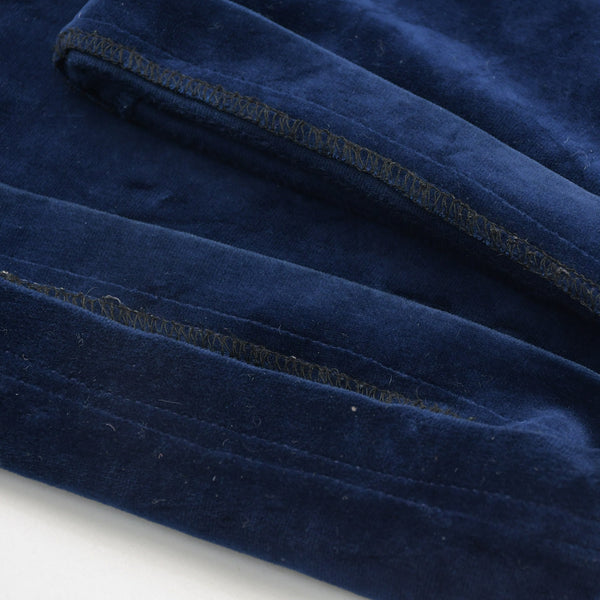 RALPH LAUREN ラルフローレン ベロアパンツ パンツ ネイビー 紺 サイズL 美品 中古 4a008430