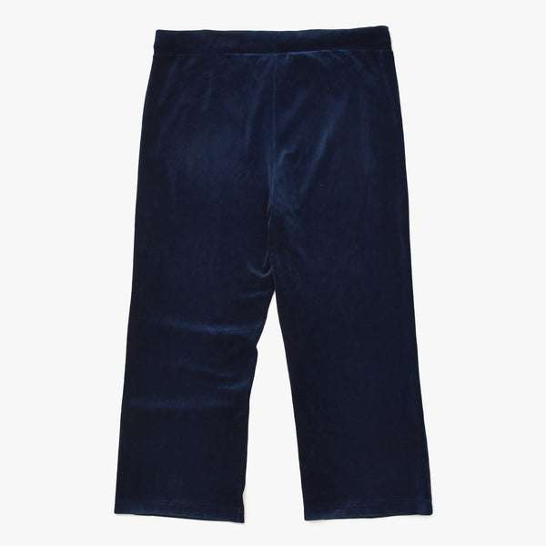 RALPH LAUREN ラルフローレン ベロアパンツ パンツ ネイビー 紺 サイズL 美品 中古 4a008430