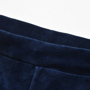 RALPH LAUREN ラルフローレン ベロアパンツ パンツ ネイビー 紺 サイズL 美品 中古 4a008430