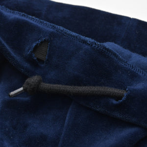 RALPH LAUREN ラルフローレン ベロアパンツ パンツ ネイビー 紺 サイズL 美品 中古 4a008430