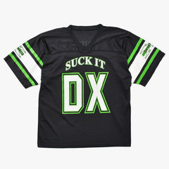Very good condition WWF D-GENERATION X Hockey T-shirt Short sleeve T-shirt Black White Green Used 4a008433