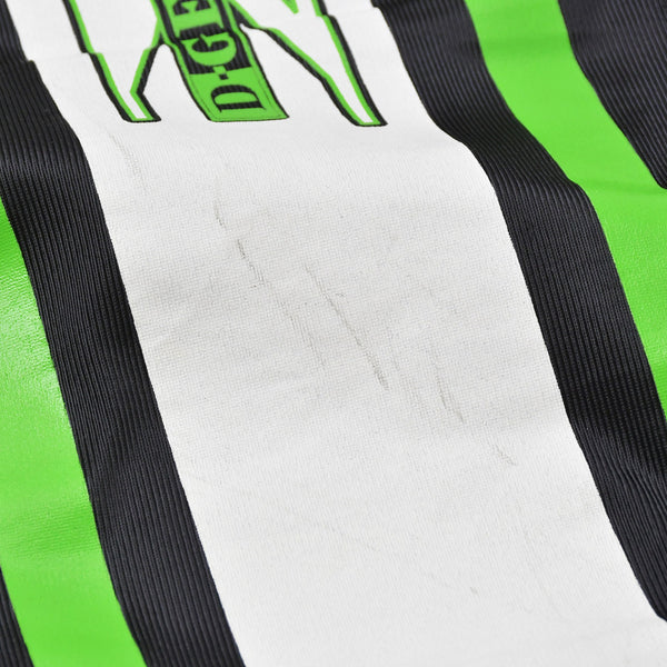 Very good condition WWF D-GENERATION X Hockey T-shirt Short sleeve T-shirt Black White Green Used 4a008433