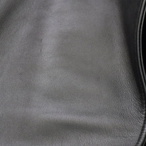 BALENCIAGA バレンシアガ レザー コート ジャケット 640982 サイズ36 20AW ブラック ラムスキン 美品 中古 4a008539