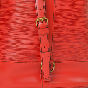 LOUIS VUITTON Epi Randonnée GM Daypack M43087 Epi Leather Gold Hardware Good Condition Used 4a000862
