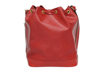 画像をギャラリービューアに読み込む, 極美品 LOUIS VUITTON ルイヴィトン エピ ノエ 巾着ショルダーバッグ M44007 カスティリアンレッド レザー ゴールド金具 中古 4b008645