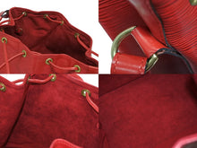 画像をギャラリービューアに読み込む, 極美品 LOUIS VUITTON ルイヴィトン エピ ノエ 巾着ショルダーバッグ M44007 カスティリアンレッド レザー ゴールド金具 中古 4b008645