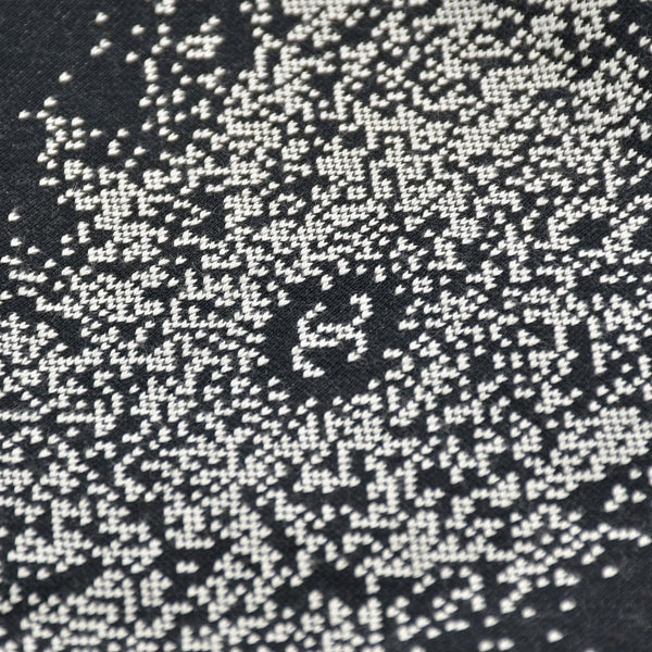 新品同様 CHANEL シャネル ココマーク ボア ジップアップパーカー スプラッシュ模様 P80197K11599 ブラック サイズL 中古 4a008726