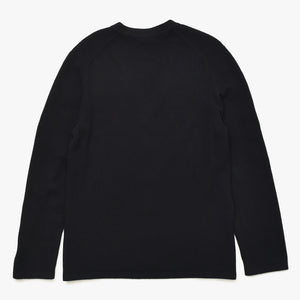Very Good Condition CHANEL Cashmere Cardigan P26253V01923 Size 54 Coco Mark Beads Sequins Black Men's Used 4a008728