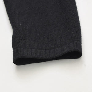 Very Good Condition CHANEL Cashmere Cardigan P26253V01923 Size 54 Coco Mark Beads Sequins Black Men's Used 4a008728