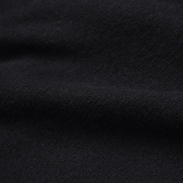 Very Good Condition CHANEL Cashmere Cardigan P26253V01923 Size 54 Coco Mark Beads Sequins Black Men's Used 4a008728