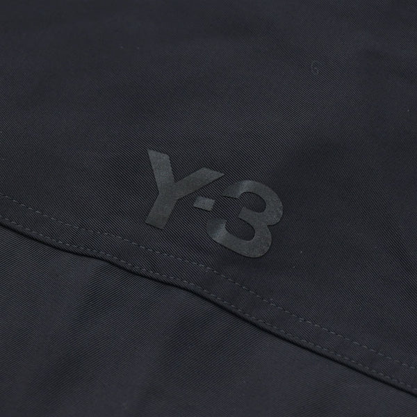 極美品 Y3 ワイスリー 長袖シャツ シャツ ブラック サイズM adidas YOHJI YAMAMOTO アディダス ヨウジヤマモト 中古 4a008741