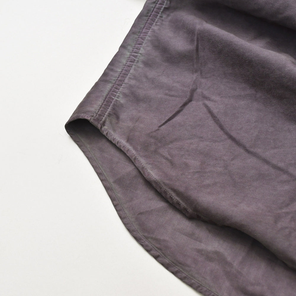 Like new MAISON MARGIELA Double Dye Workwear Shirt S50DT0080 M35702 41 Size Plum Long Sleeve Shirt Used 4a008747