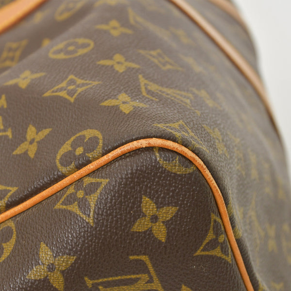 LOUIS VUITTON Monogram Keepall Bandouliere 55 2WAY Boston Bag M41414 Brown Canvas Good Condition Used 4a000876