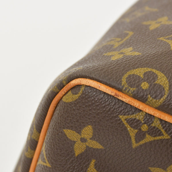 LOUIS VUITTON Monogram Keepall Bandouliere 55 2WAY Boston Bag M41414 Brown Canvas Good Condition Used 4a000876