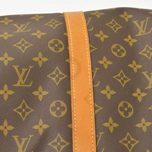 画像をギャラリービューアに読み込む, LOUIS VUITTON ルイヴィトン モノグラム キーポルバンドリエール55 2WAY ボストンバック M41414 ブラウン キャンバス 美品 中古 4a000876