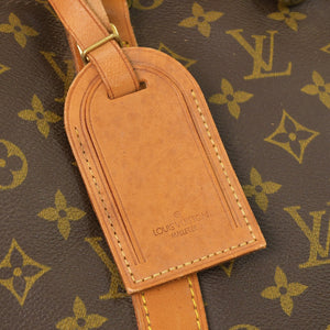 LOUIS VUITTON Monogram Keepall Bandouliere 55 2WAY Boston Bag M41414 Brown Canvas Good Condition Used 4a000876