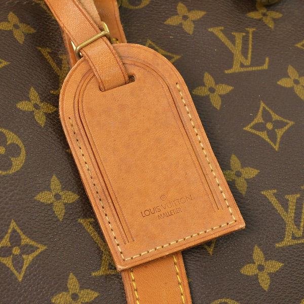 LOUIS VUITTON Monogram Keepall Bandouliere 55 2WAY Boston Bag M41414 Brown Canvas Good Condition Used 4a000876