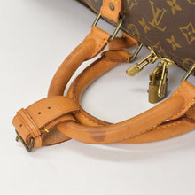 画像をギャラリービューアに読み込む, LOUIS VUITTON ルイヴィトン モノグラム キーポルバンドリエール55 2WAY ボストンバック M41414 ブラウン キャンバス 美品 中古 4a000876