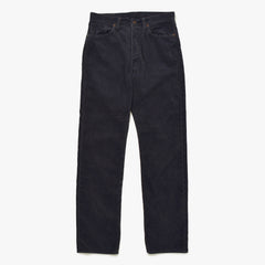 新品未使用 SAINT Mxxxxxx セントマイケル CORDUROY PANTS STRAIGHT SM-MK1-0000-068 ブラック 30サイズ ブロンズ金具 中古 4a008880