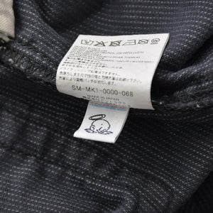 新品未使用 SAINT Mxxxxxx セントマイケル CORDUROY PANTS STRAIGHT SM-MK1-0000-068 ブラック 30サイズ ブロンズ金具 中古 4a008880