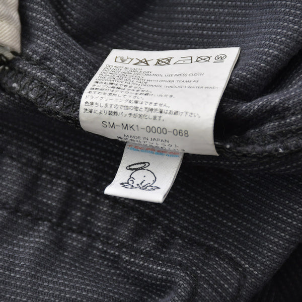 新品未使用 SAINT Mxxxxxx セントマイケル CORDUROY PANTS STRAIGHT SM-MK1-0000-068 ブラック 30サイズ ブロンズ金具 中古 4a008880