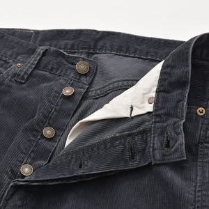 新品未使用 SAINT Mxxxxxx セントマイケル CORDUROY PANTS STRAIGHT SM-MK1-0000-068 ブラック 30サイズ ブロンズ金具 中古 4a008880