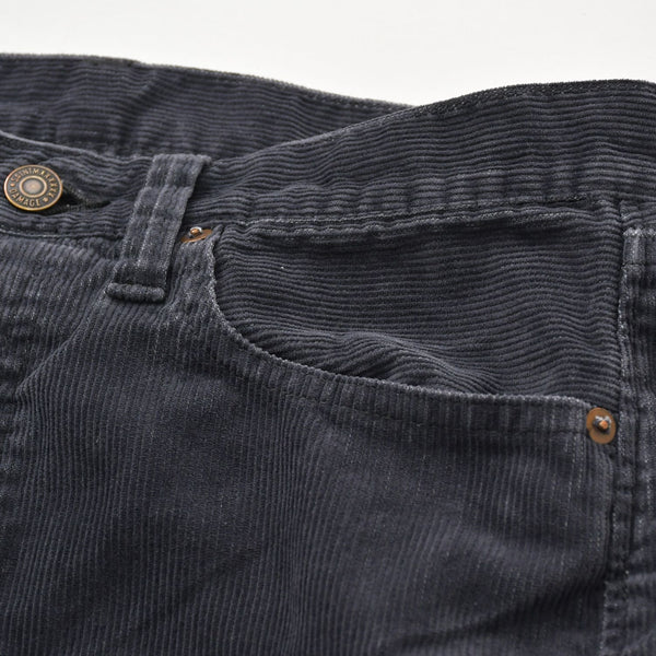 新品未使用 SAINT Mxxxxxx セントマイケル CORDUROY PANTS STRAIGHT SM-MK1-0000-068 ブラック 30サイズ ブロンズ金具 中古 4a008880