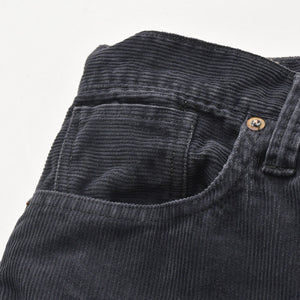 新品未使用 SAINT Mxxxxxx セントマイケル CORDUROY PANTS STRAIGHT SM-MK1-0000-068 ブラック 30サイズ ブロンズ金具 中古 4a008880