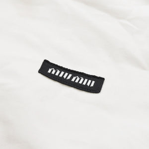 新品同様品 MIU MIU ミュウミュウ シャツ 半袖シャツ ブラック ホワイト 白 サイズ38 MK1933 S000 163M 中古 4a008881