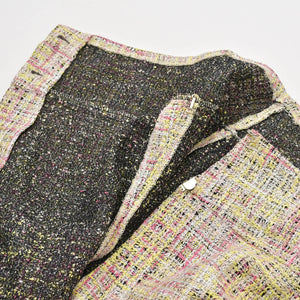 CHANEL Tailored Suit Setup P11169V06580 Size 38 Tweed Here Mark Jacket Skirt Good Condition Used 4a000889