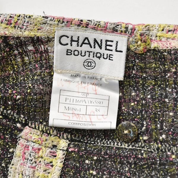 CHANEL Tailored Suit Setup P11169V06580 Size 38 Tweed Here Mark Jacket Skirt Good Condition Used 4a000889