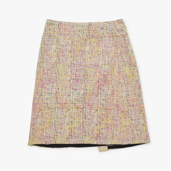 CHANEL Tailored Suit Setup P11169V06580 Size 38 Tweed Here Mark Jacket Skirt Good Condition Used 4a000889