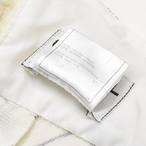 CHANEL シャネル ミニドレス P10408V06399 サイズ36 ココマーク トンボモチーフ ホワイト ブラック ヴィンテージ 良品 中古 4a000893