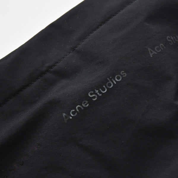 Acne Studios Jacket Jumper Mod Coat Logo Hooded Black Burgundy Check FN-MN-OUTW000471 Excellent condition, pre-owned, item number 4a008942
