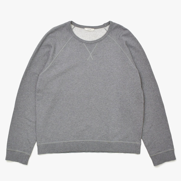 THE ROW ザ ロウ クルーネック コットン トレーナー スウェットシャツ グレー サイズXXL 美品 中古 4a008943