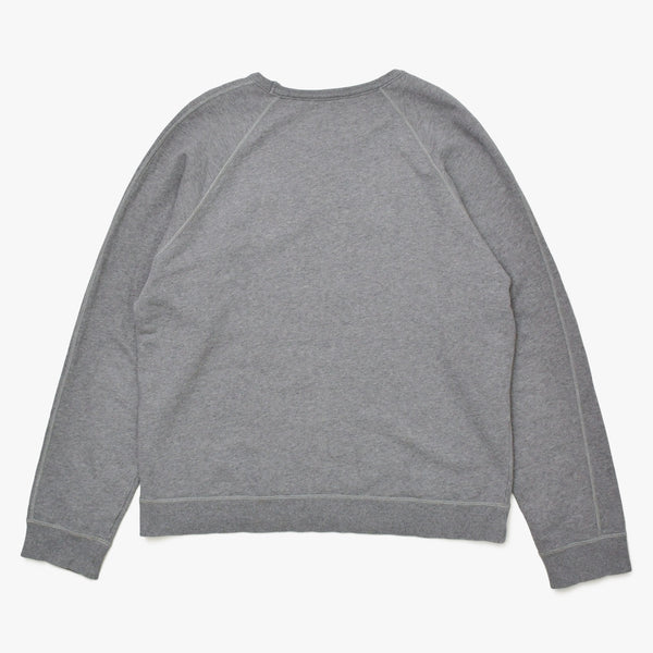 THE ROW ザ ロウ クルーネック コットン トレーナー スウェットシャツ グレー サイズXXL 美品 中古 4a008943
