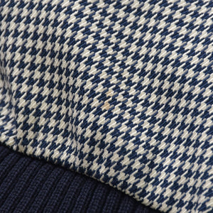 新品同様 PRADA プラダ 18AW ハリントンジャケット ブルゾン SGH055 R182 ポリエステル ブラック ホワイト シルバー金具 サイズ48 中古 4a008944