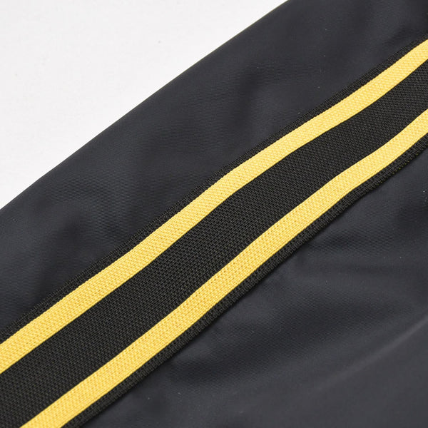 CELINE Celine Jacket Zip Up Coach Jacket 25SS Logo Embroidery Black Yellow RV08X195X Size 56 Good Condition Used 4a008945
