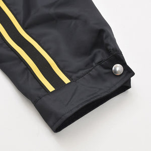 CELINE Celine Jacket Zip Up Coach Jacket 25SS Logo Embroidery Black Yellow RV08X195X Size 56 Good Condition Used 4a008945